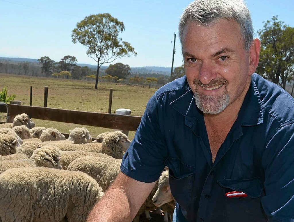 RIGHT, LIVIN’ HIS DREAM: Brad Steele at home on the property he owns with partner Gail. RIGHT, LIVIN’ HIS DREAM: Brad Steele at home on the property he owns with partner Gail.